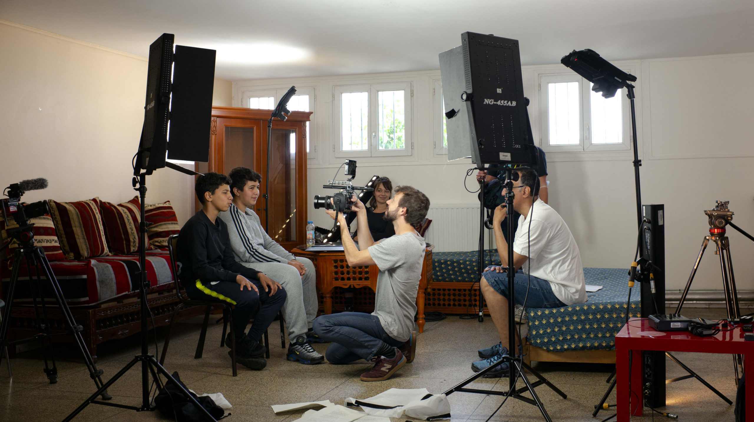 FRANCE – SOI – FILM TOURNAGE – GRAND ENSEMBLE -FONTVERT -MARSEILLE